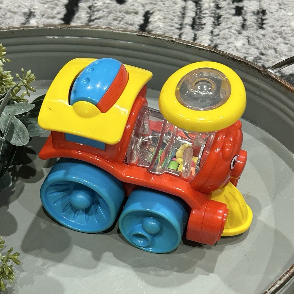 Fisher-Price Vintage 2007 Brilliant Basics Poppity Pop Train 6-36 months Baby
